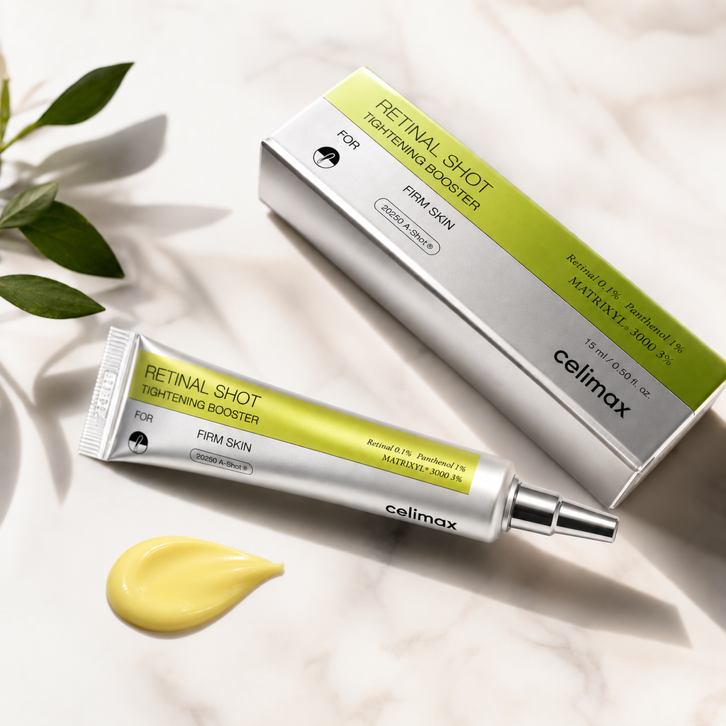 Sérum anti-âge coréen Celimax Retinal Shot Tightening Booster